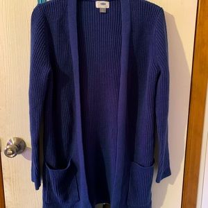 Old Navy | Navy Blue Cardigan w/ Pockets